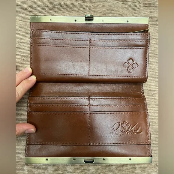 Patricia Nash Brown Embossed Wallet - Picture 5 of 8